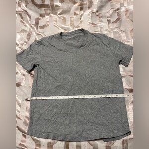Men’s Grey V-Neck T-Shirt